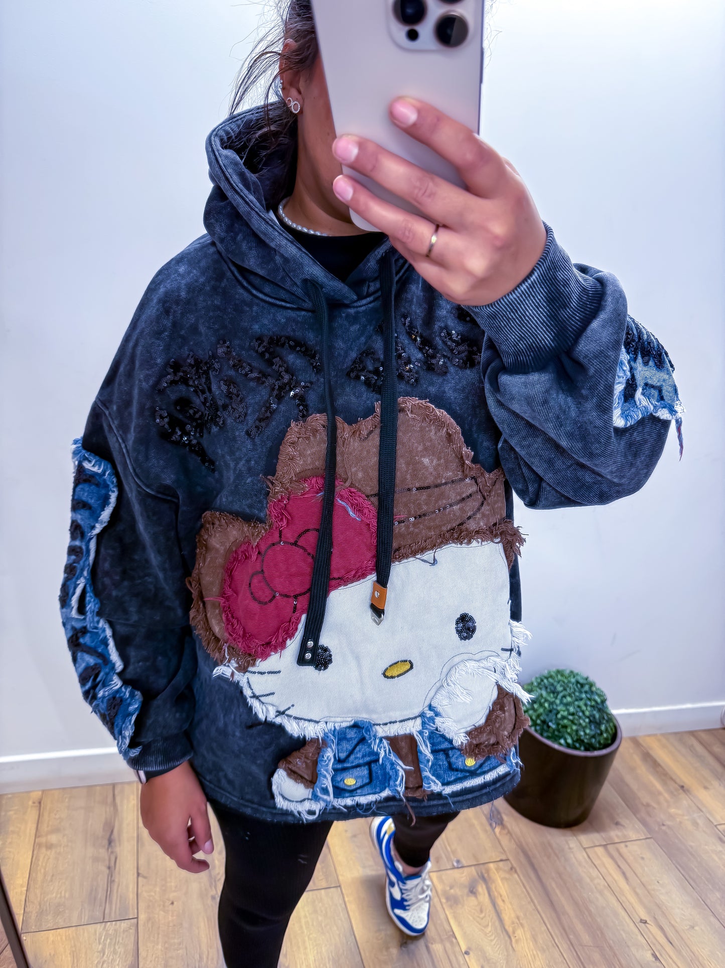 Hoodie Nuage Polaire Kitty