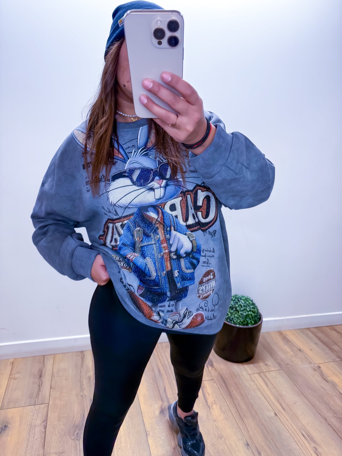 Hoodie Void Cocoon - Gris