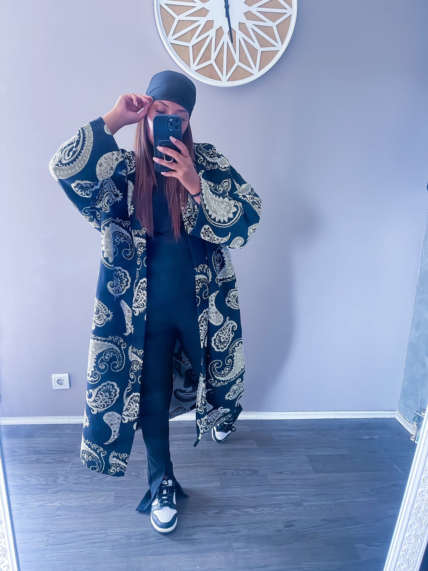 Kimono BOULY noir