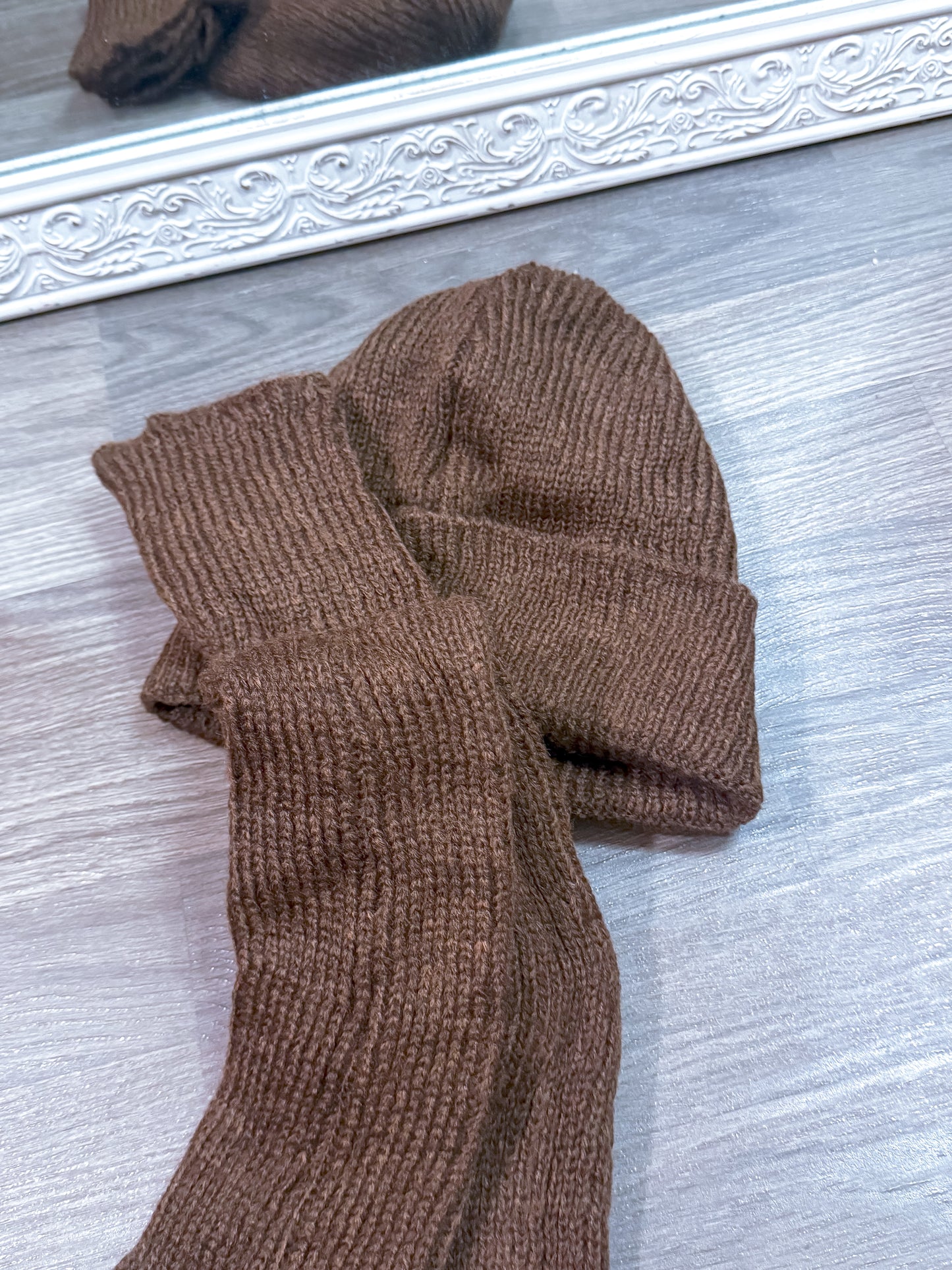 Ensemble bonnet et mitaines BOUDOUR