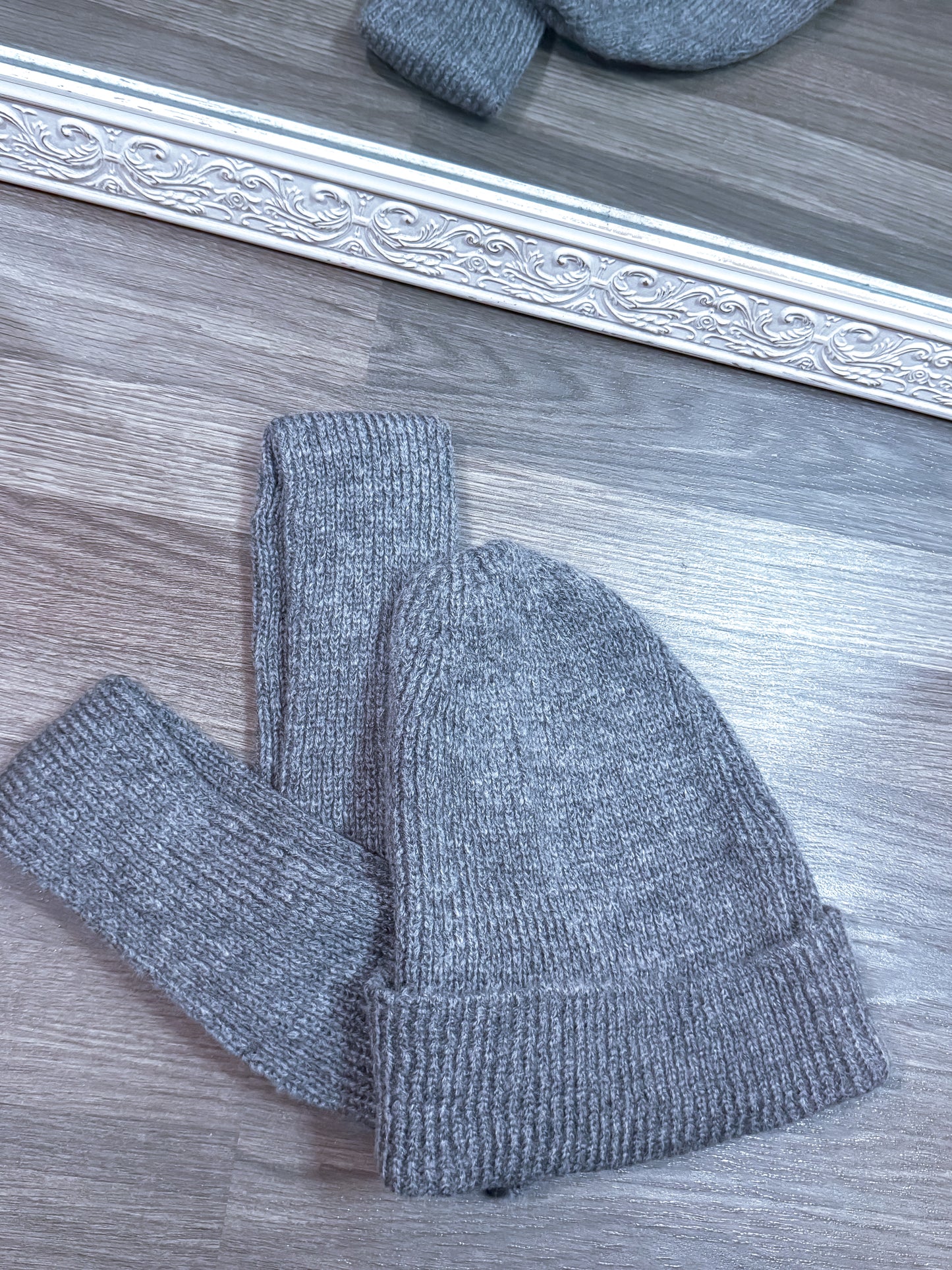 Ensemble bonnet et mitaines BOUDOUR