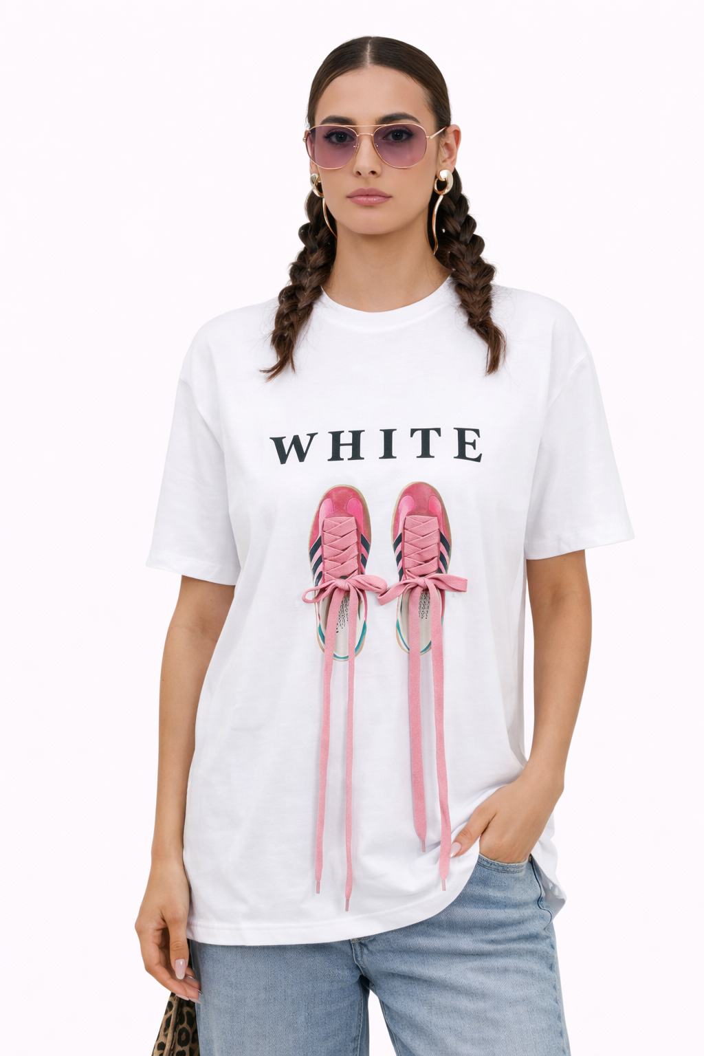 Tee-shirt Oversize Blanc WHITE