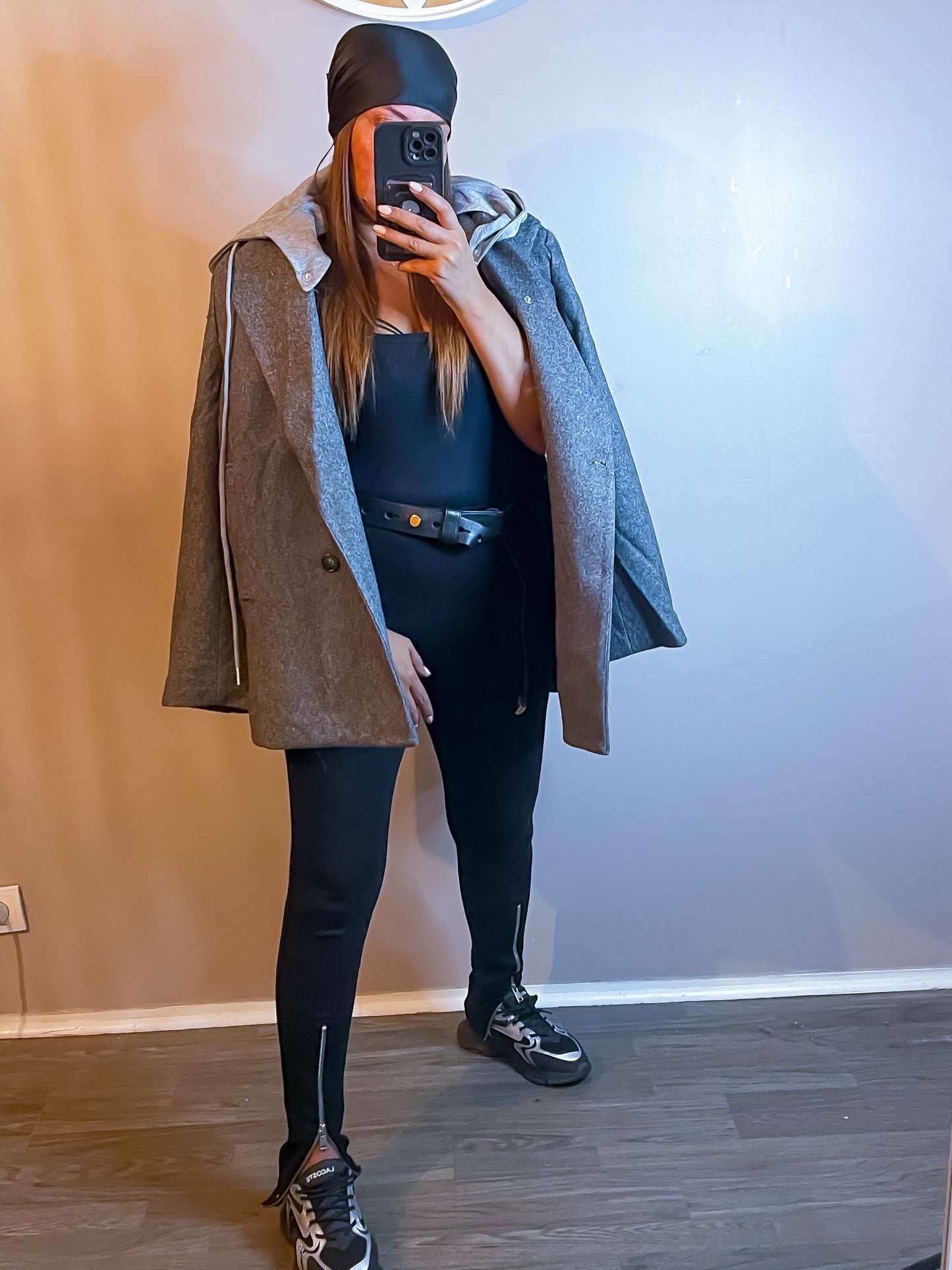 Manteau Aya gris