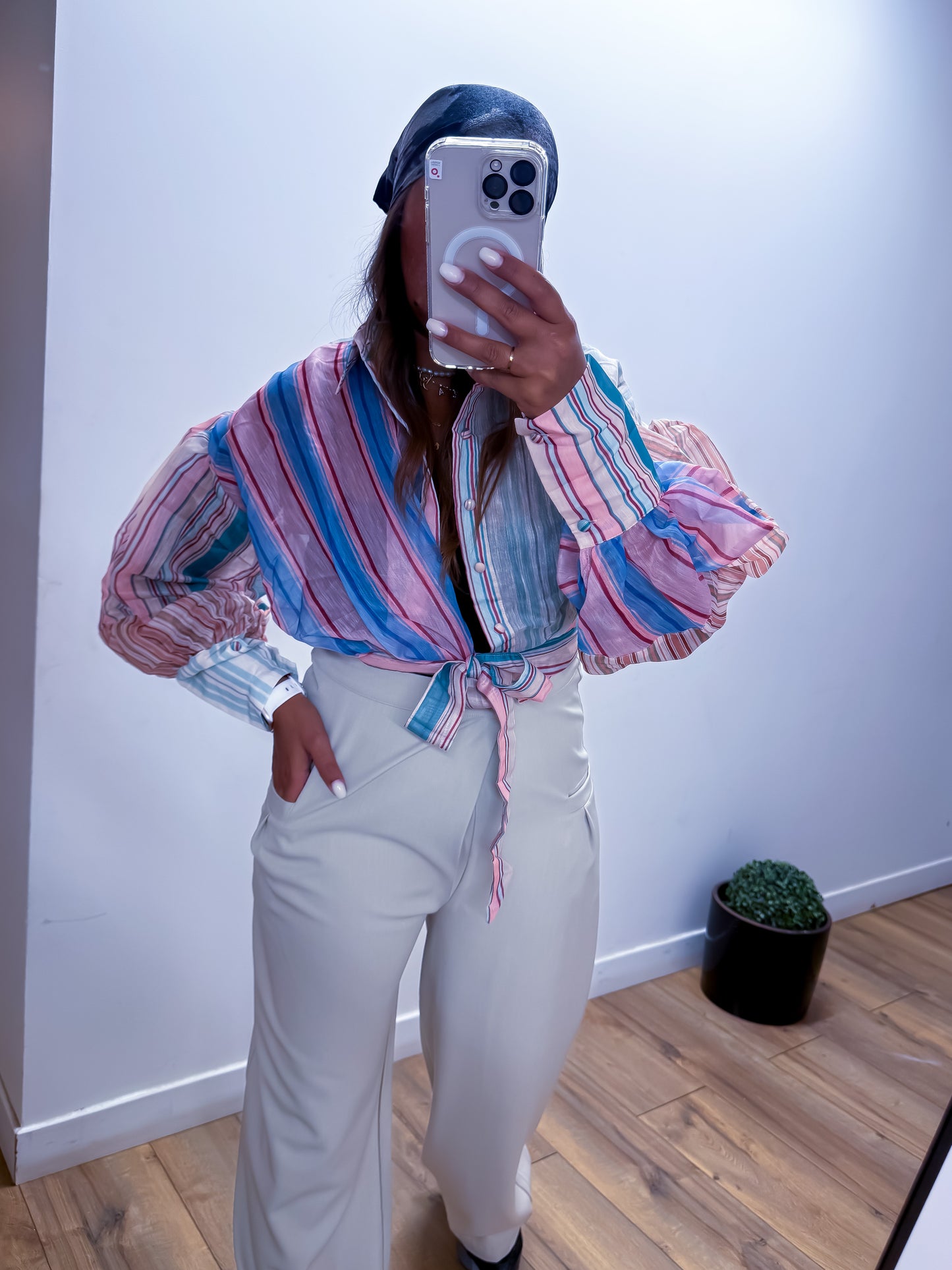 Chemisier RAINB ballon structuré - Mûzâ paris