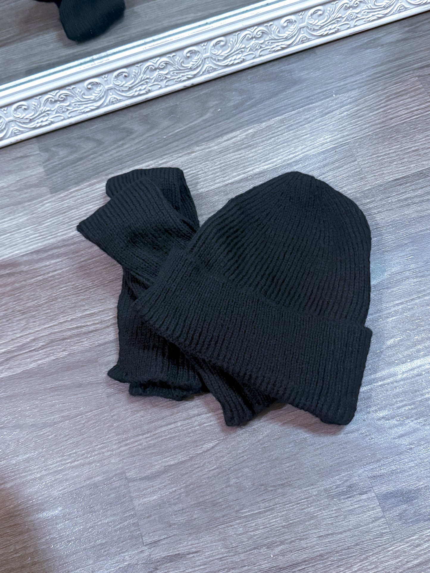Ensemble bonnet et mitaines BOUDOUR