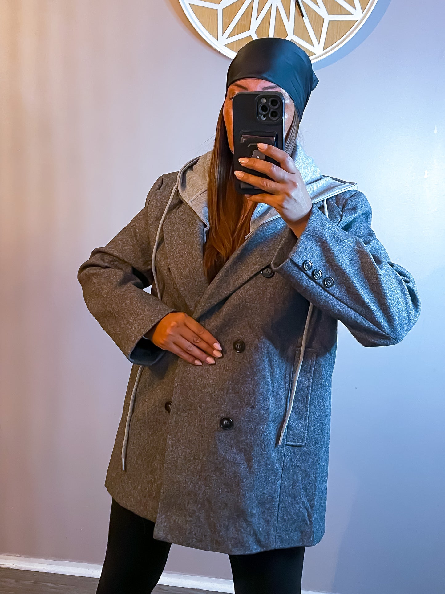 Manteau Aya gris
