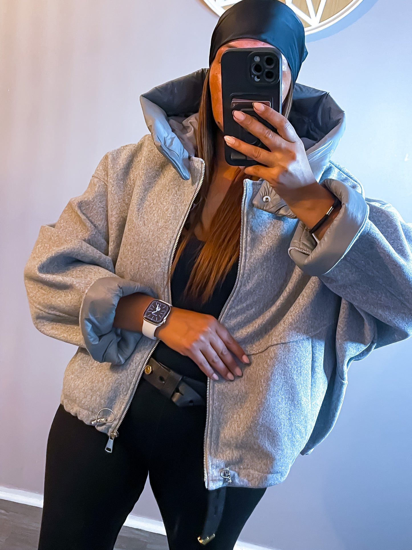 Manteau Arij gris