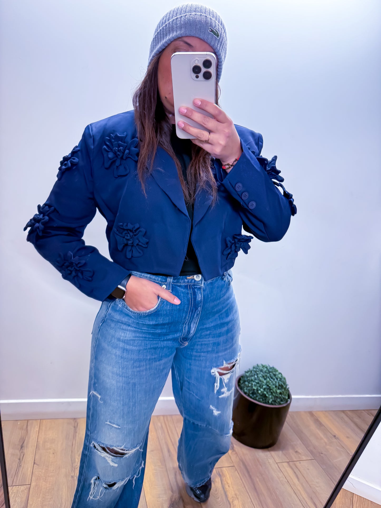 Blazer Floralis - Édition Fleurs 3D