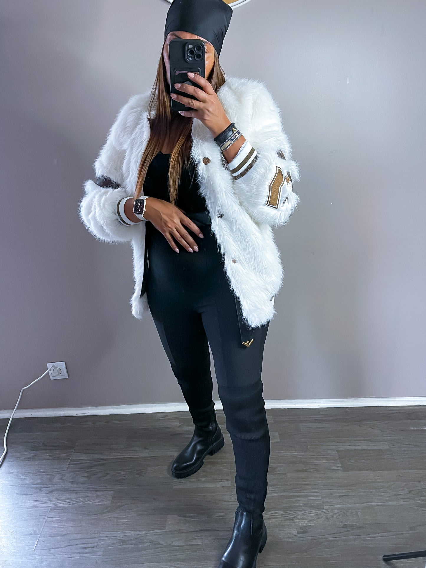 Veste Amra White