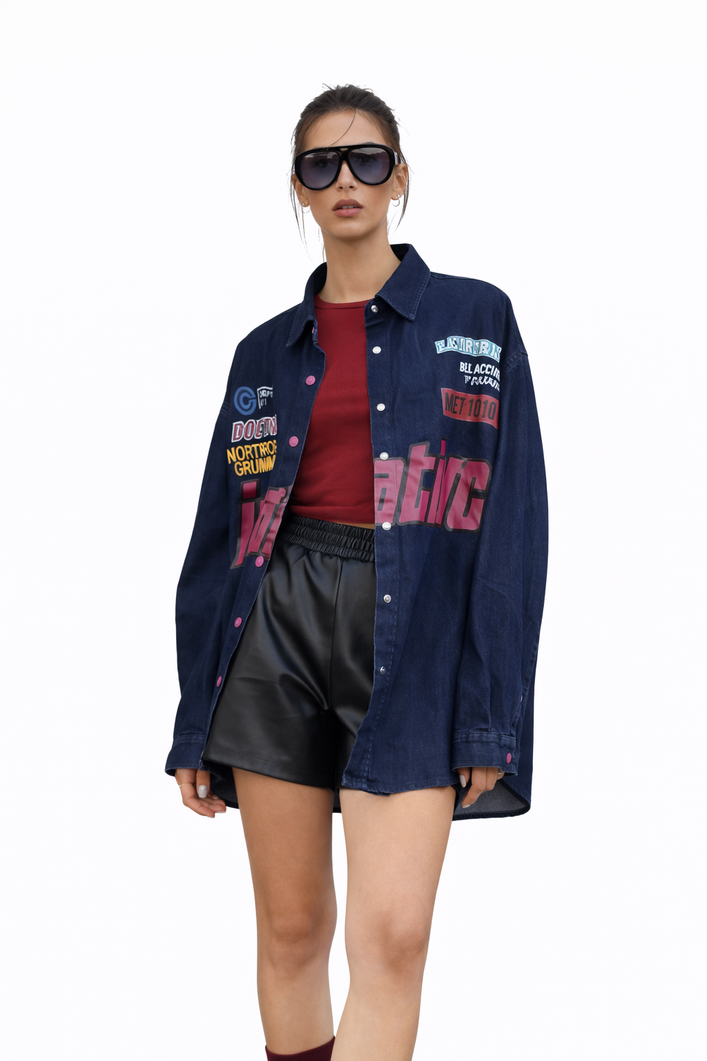 NOCTURNAL REBELLION Shirt - Bleu Brut