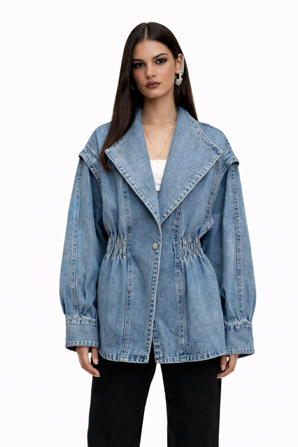 Veste Denim Cocoon - Édition Limitée