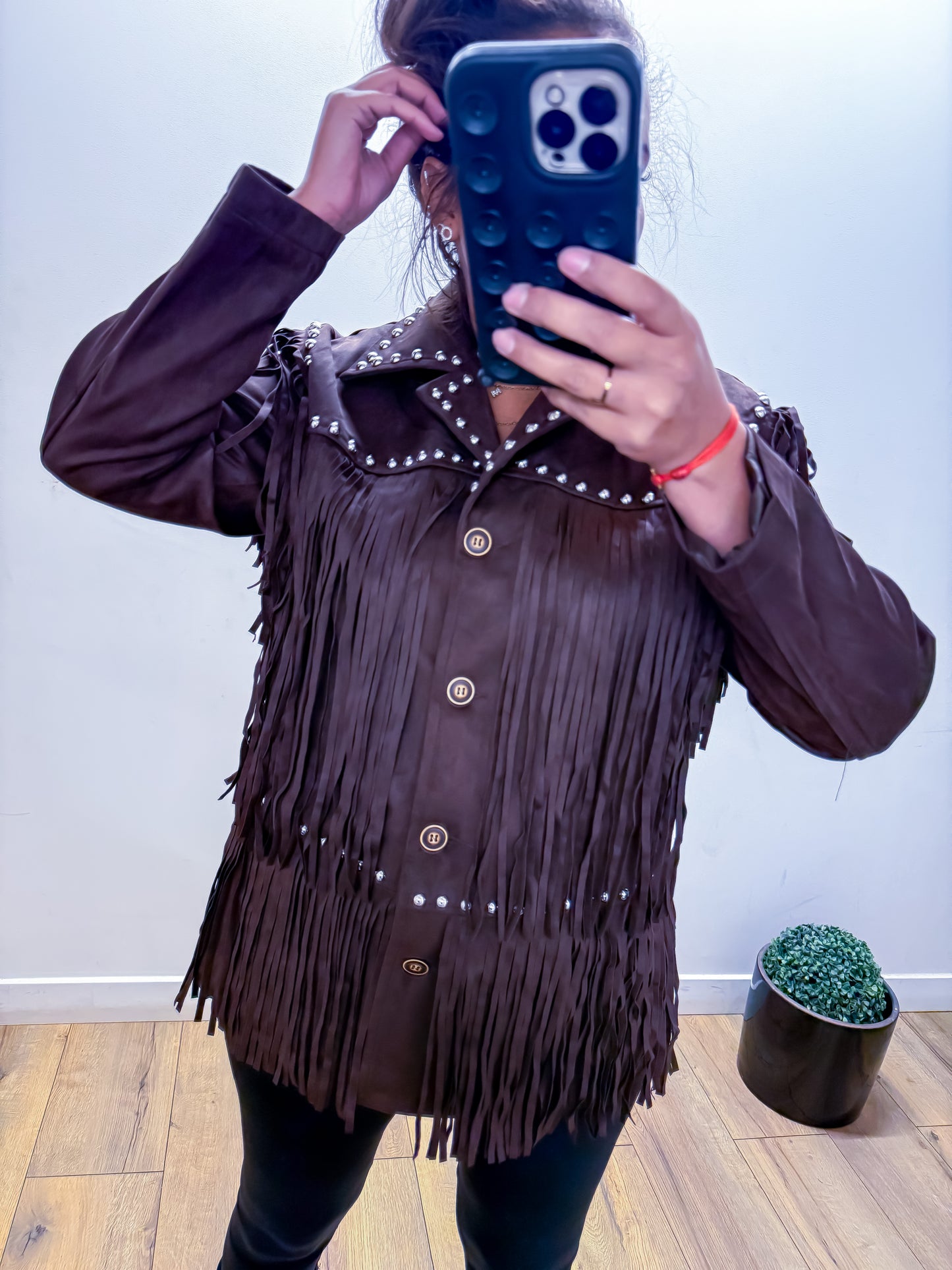 Veste Franges Western