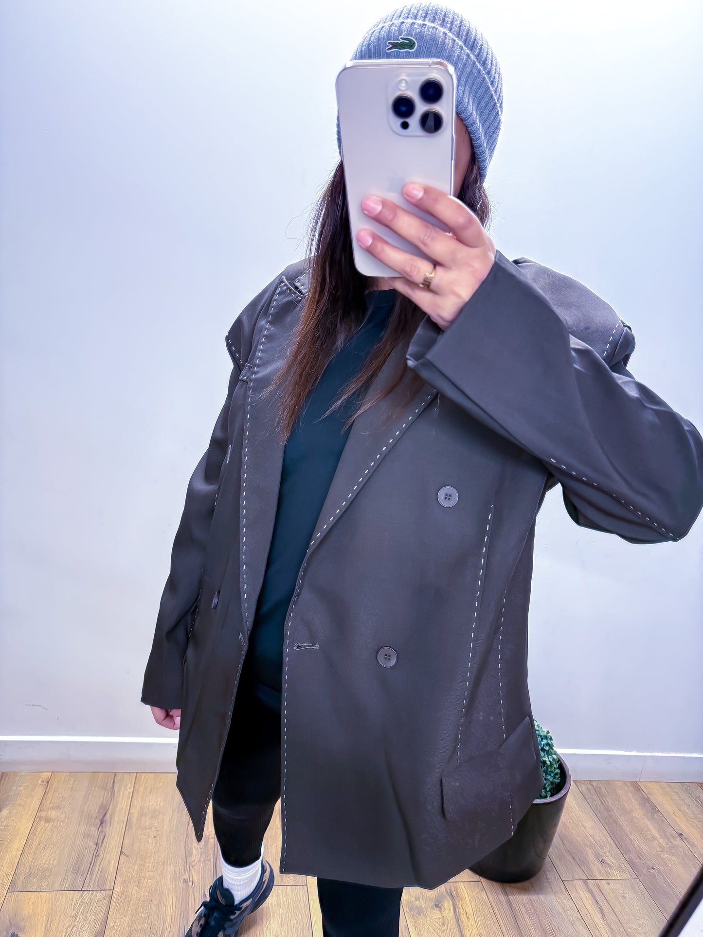 NOCTURNE Blazer Surpiquémarron