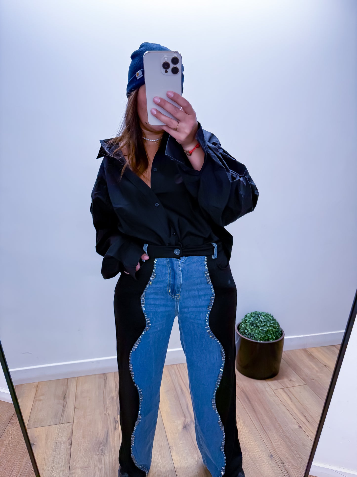 Pantalon Void Structure black