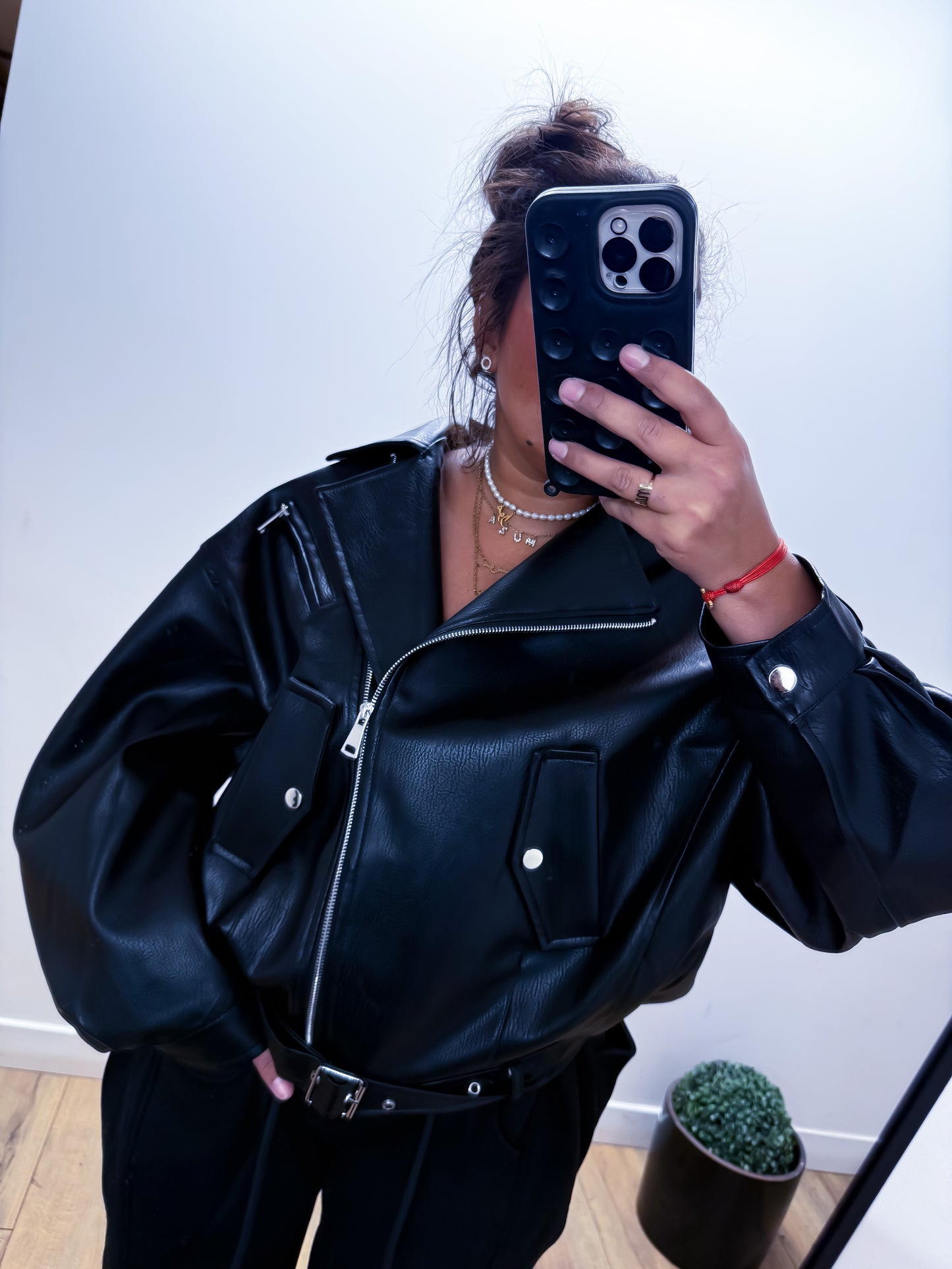 Veste Simili Cuir COVER Loose