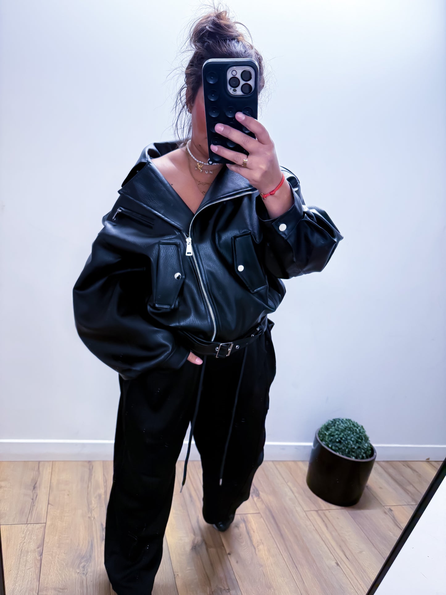 Veste Simili Cuir COVER Loose