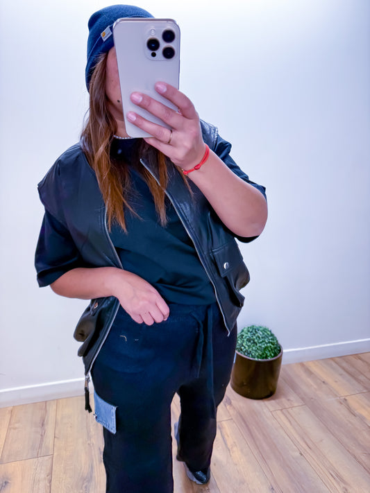 VESPER — Gilet Architectural Sans Manches