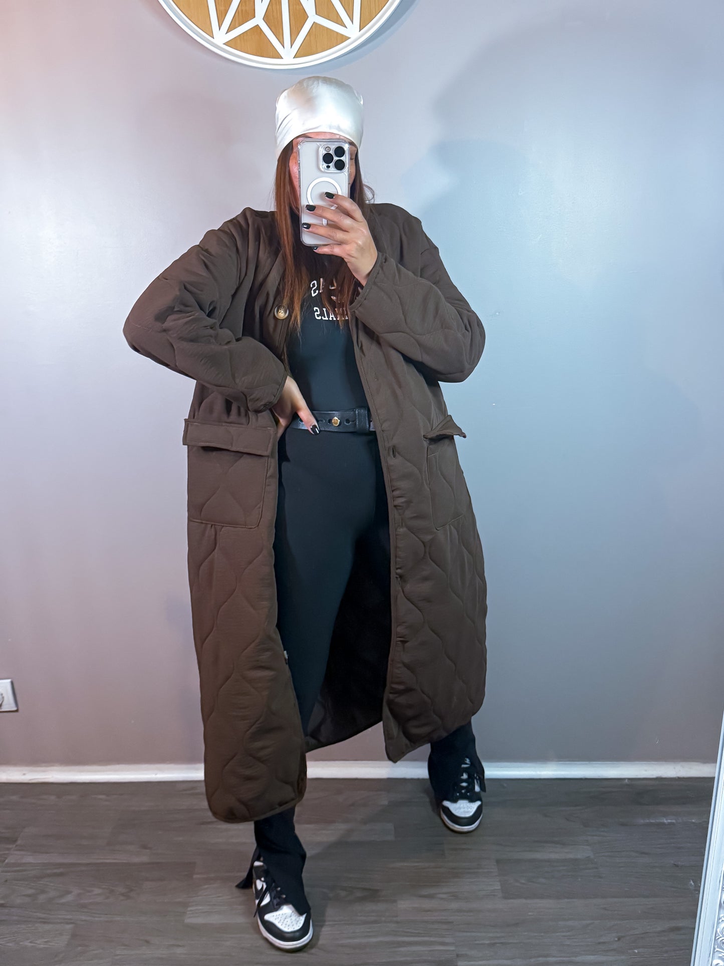 Manteau choco BUSHRA