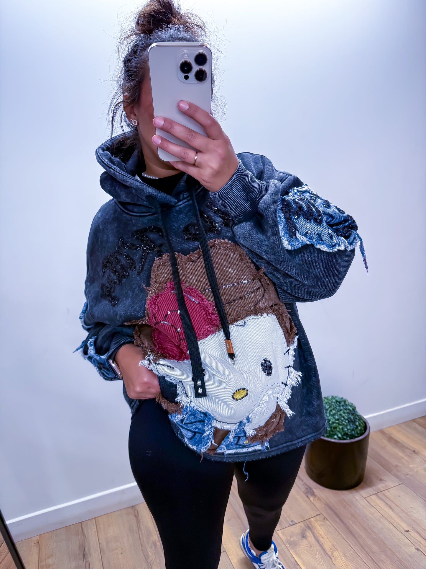 Hoodie Nuage Polaire Kitty