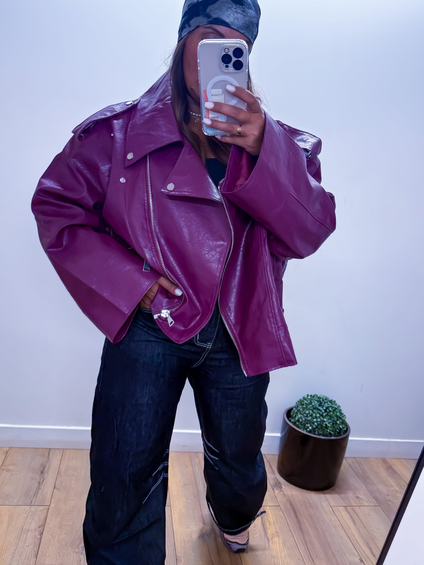 Veste Oversize HYPE Structure Prune -