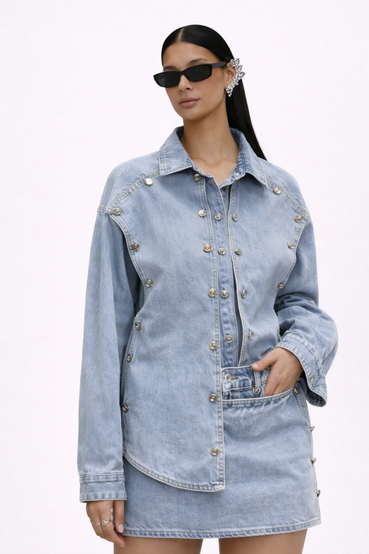 Chemise Denim Constellation exclu muza