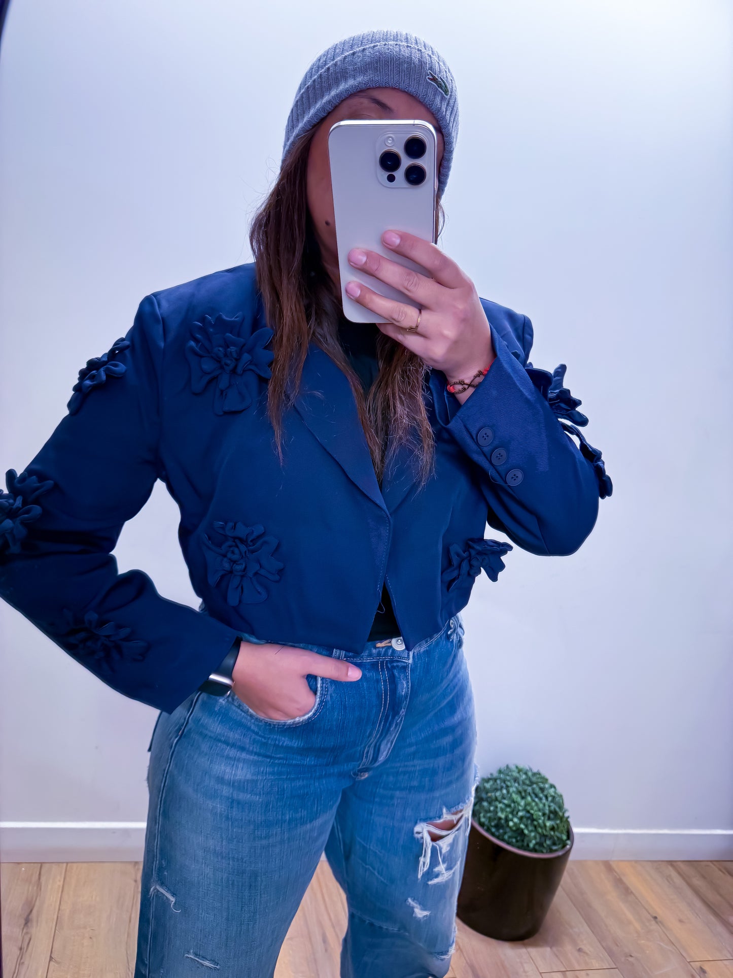 Blazer Floralis - Édition Fleurs 3D