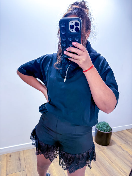 Short Dentella black