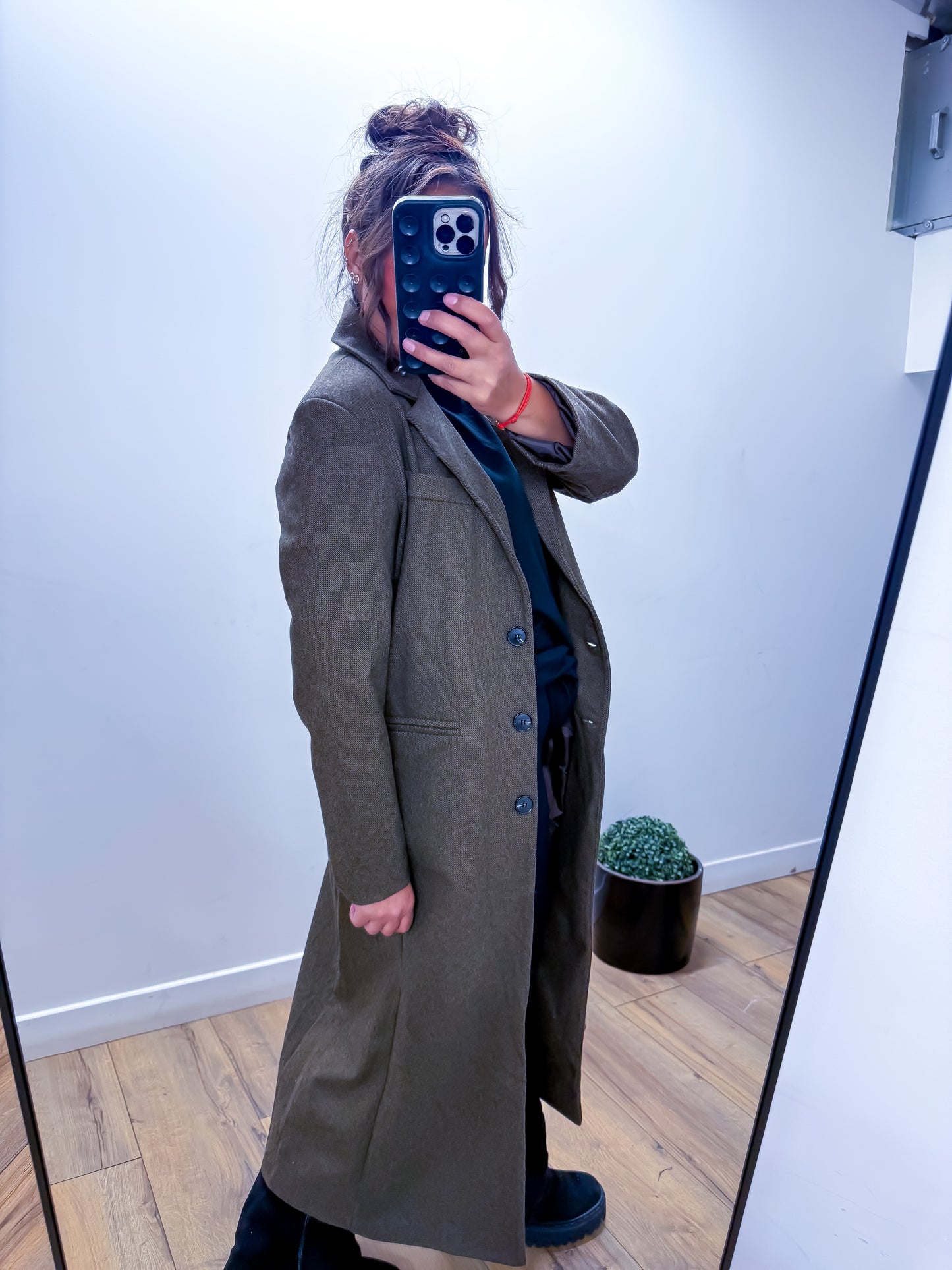 L'Intemporel trench coat Sahara