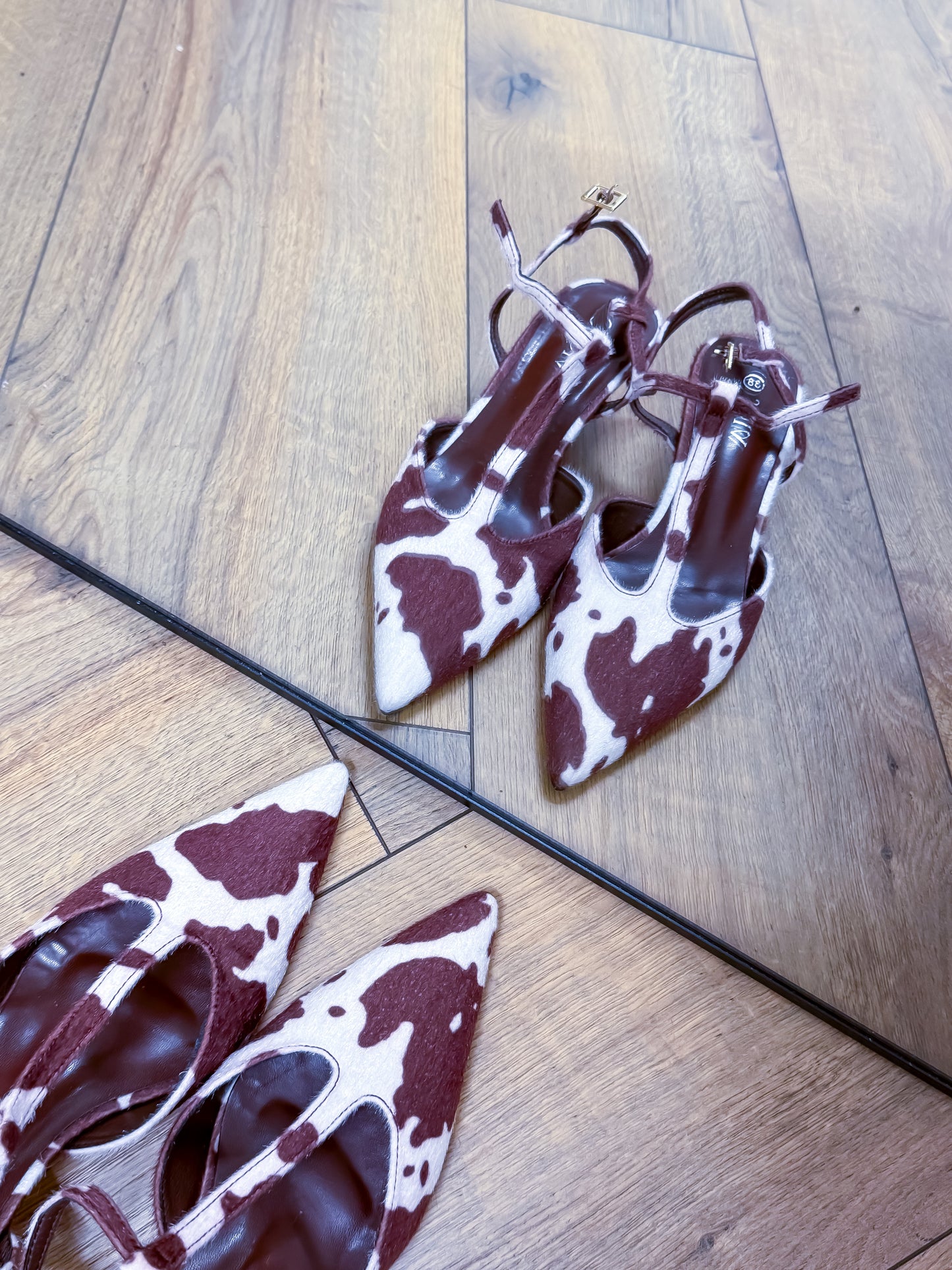 Escarpins Motif Vache Collection Mûzâ