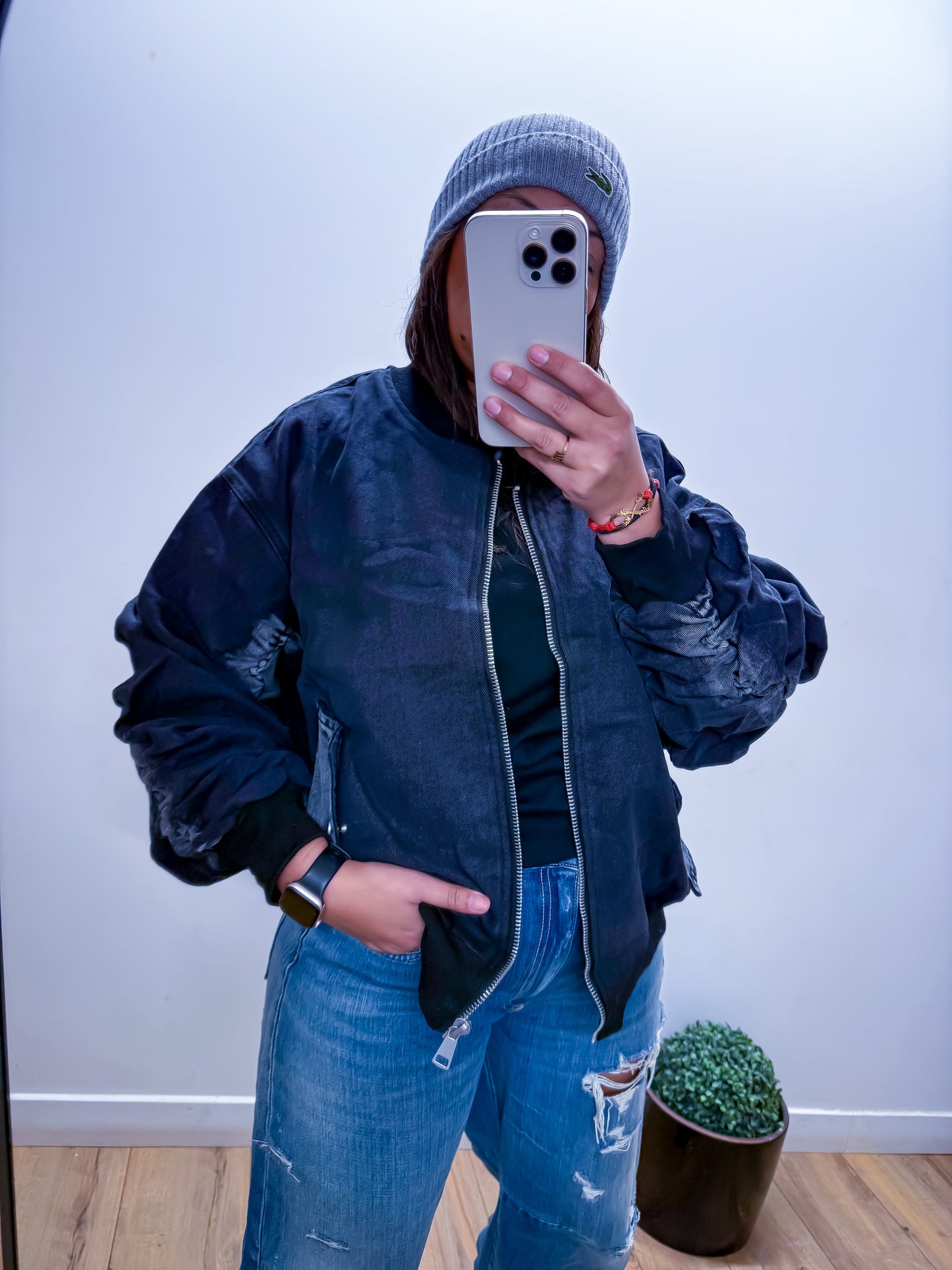 Bomber Noctis - Édition Poches Cuir