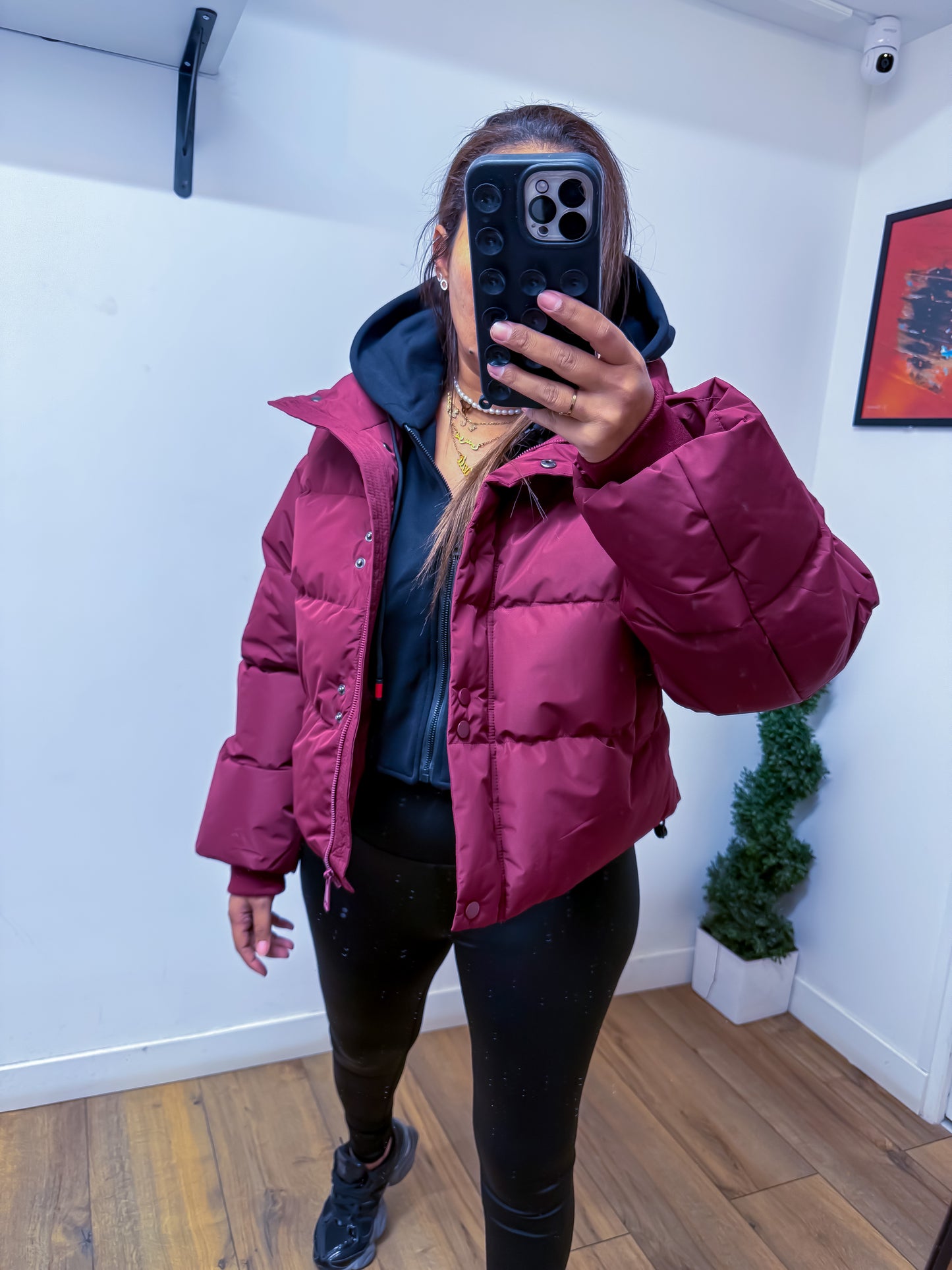 Doudoune Duo Bordeaux