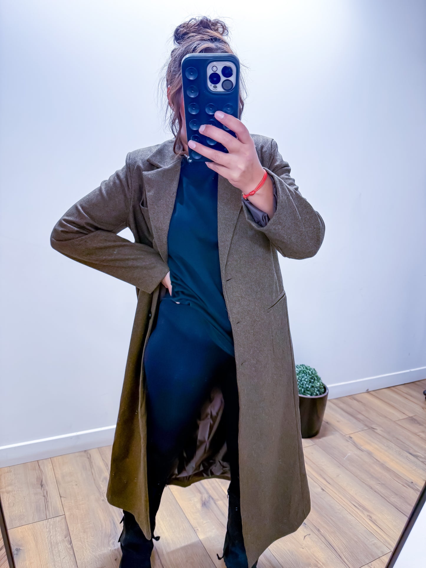 L'Intemporel trench coat Sahara