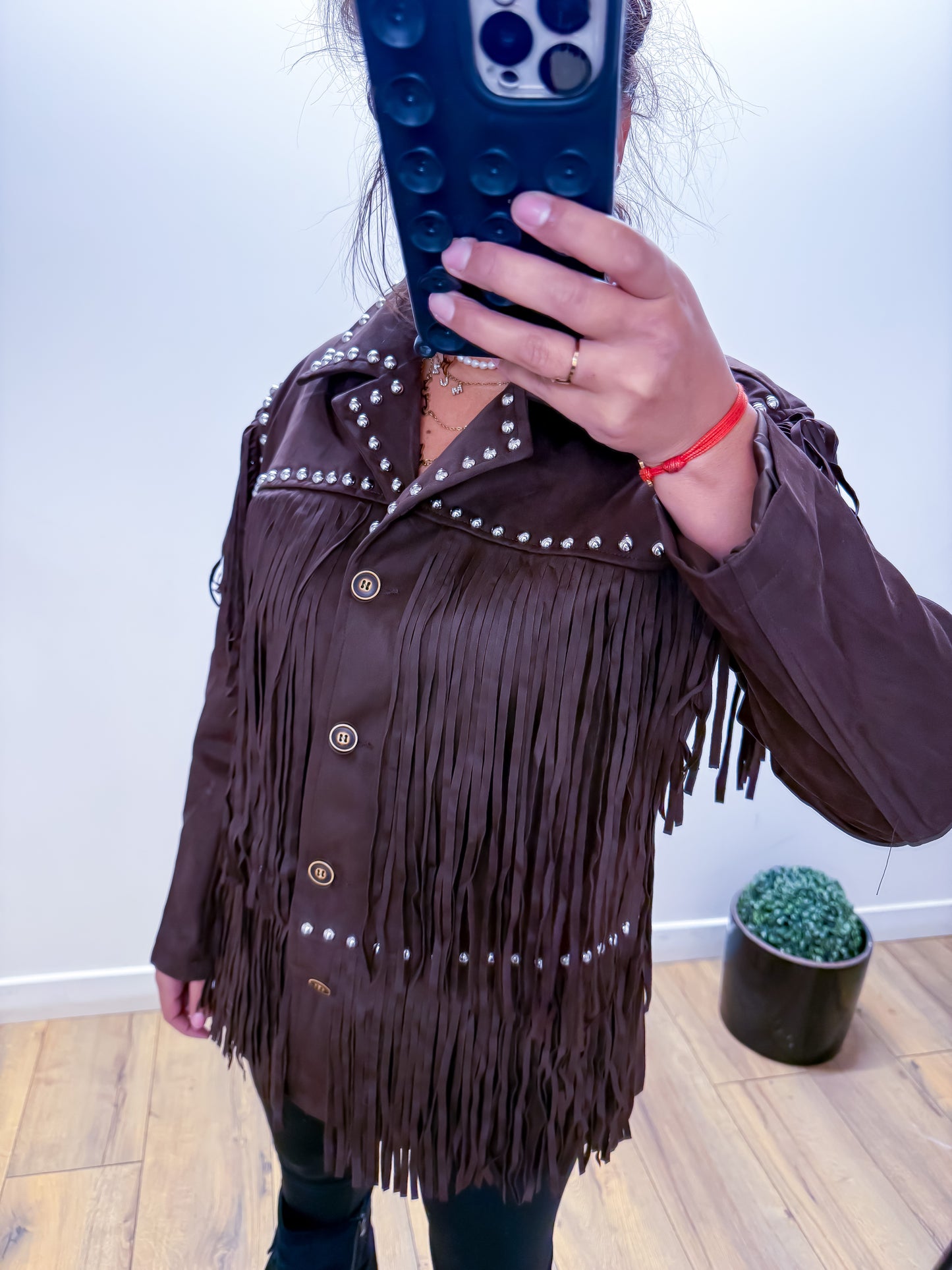 Veste Franges Western