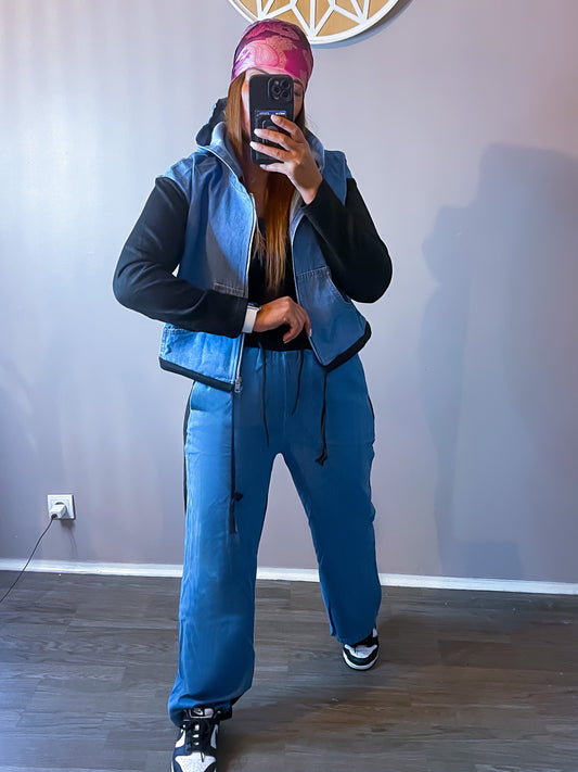 Ensemble deux pièces jean