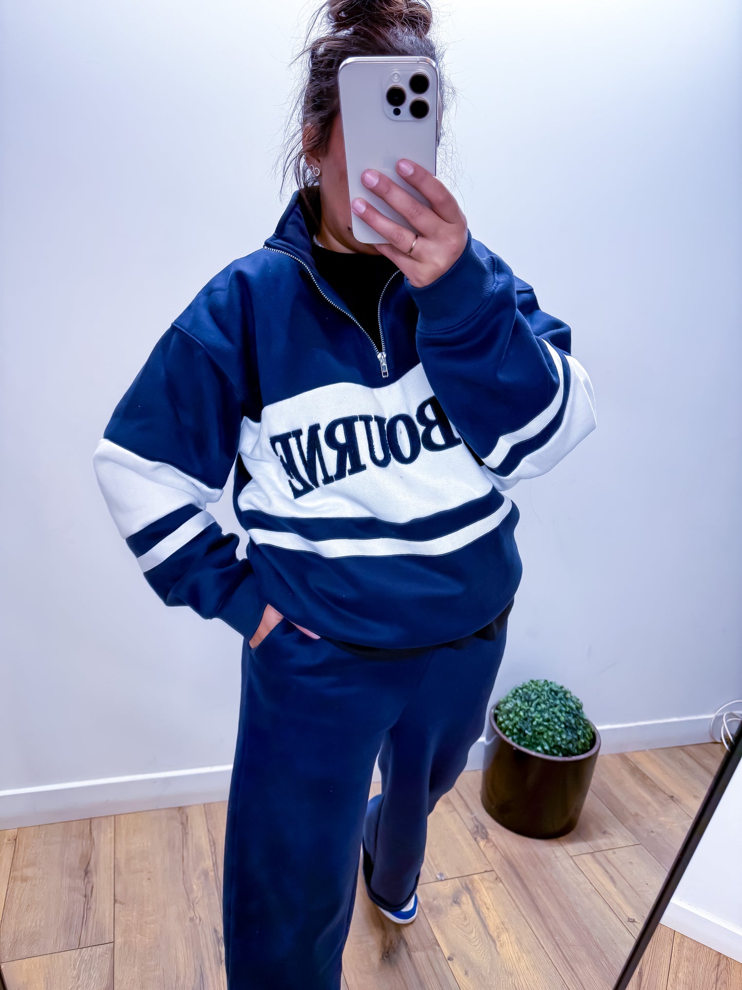 Ensemble Sportswear BOURN - Sweat Zippé et Pantalon