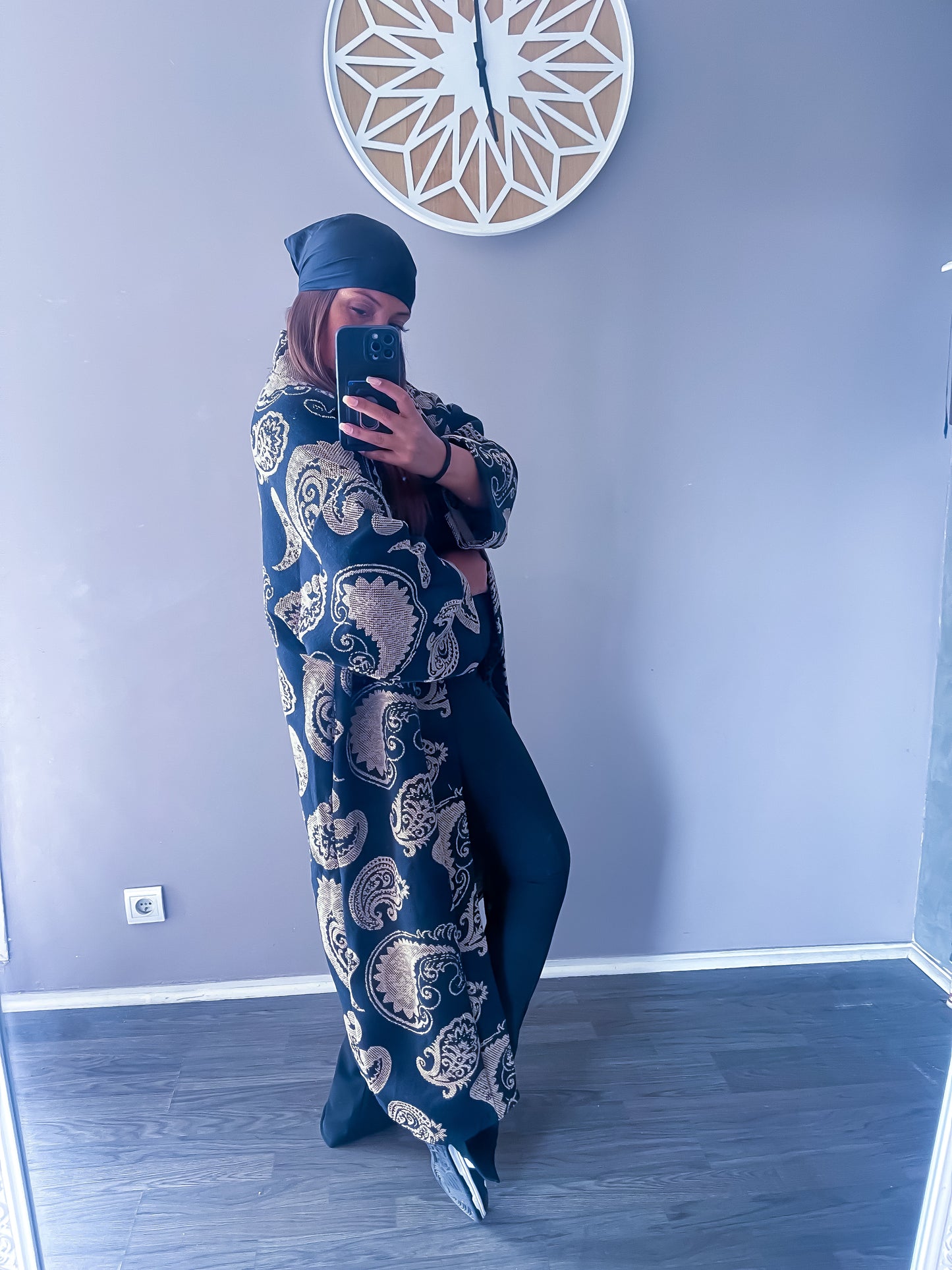 Kimono BOULY marron