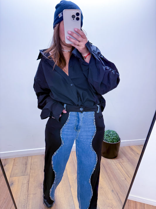 Pantalon Void Structure black