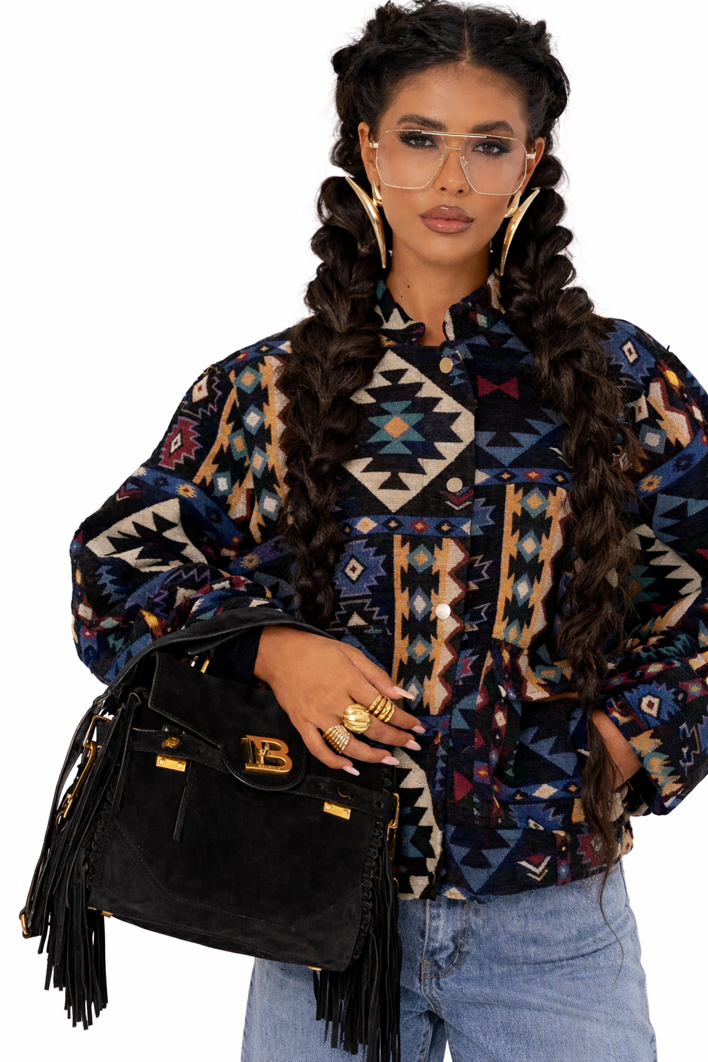 Veste Motifs Ethniques