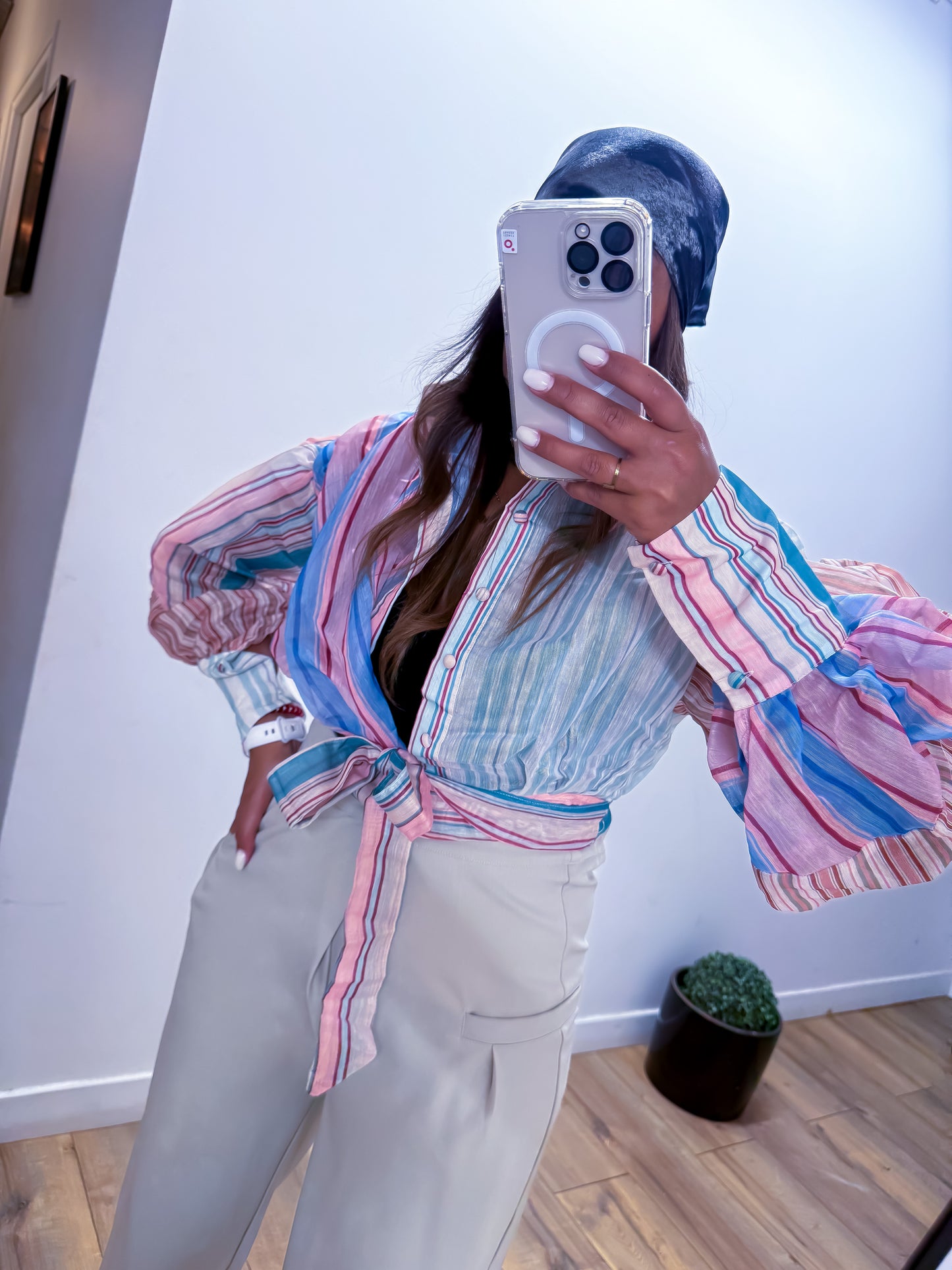 Chemisier RAINB ballon structuré - Mûzâ paris