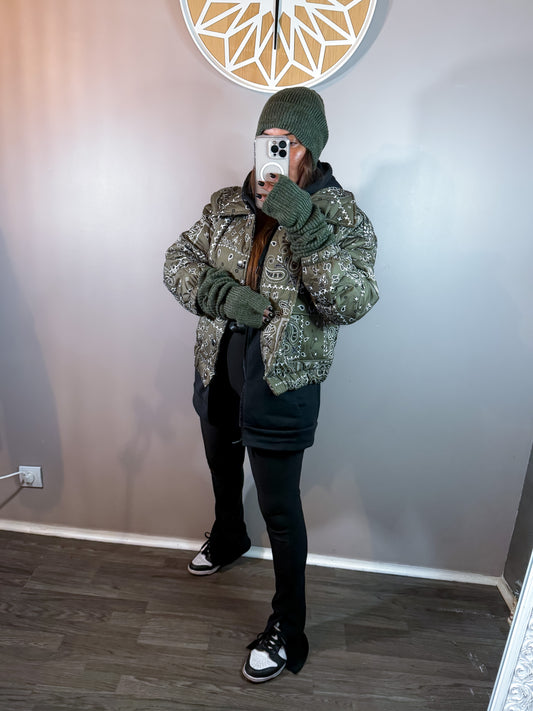 Veste CHADEN kaki