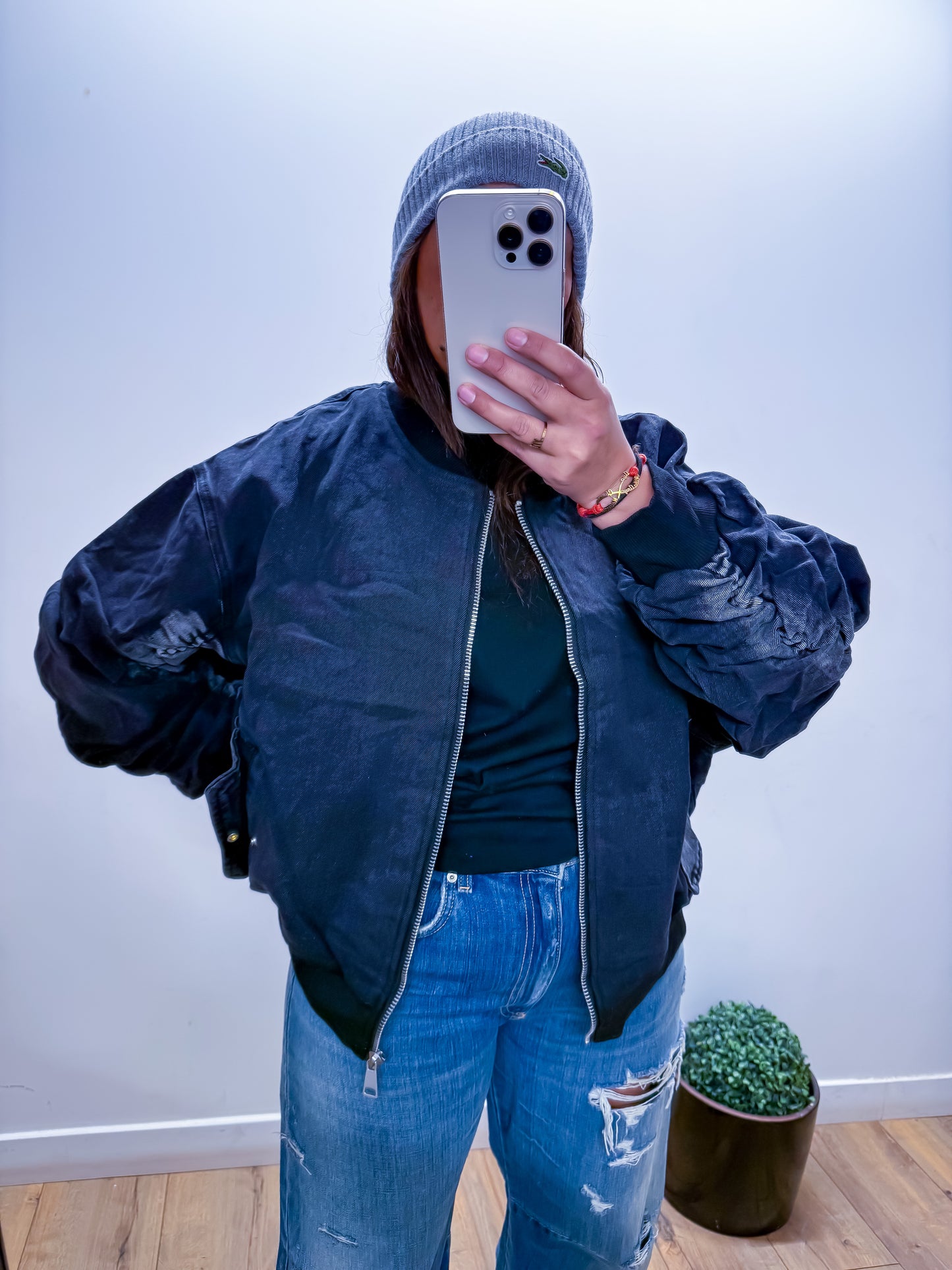 Bomber Noctis - Édition Poches Cuir