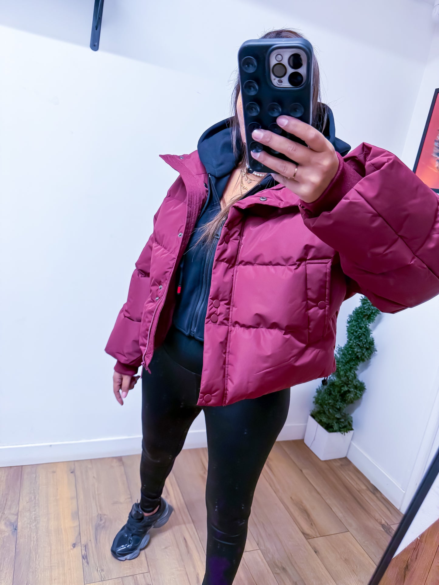 Doudoune Duo Bordeaux