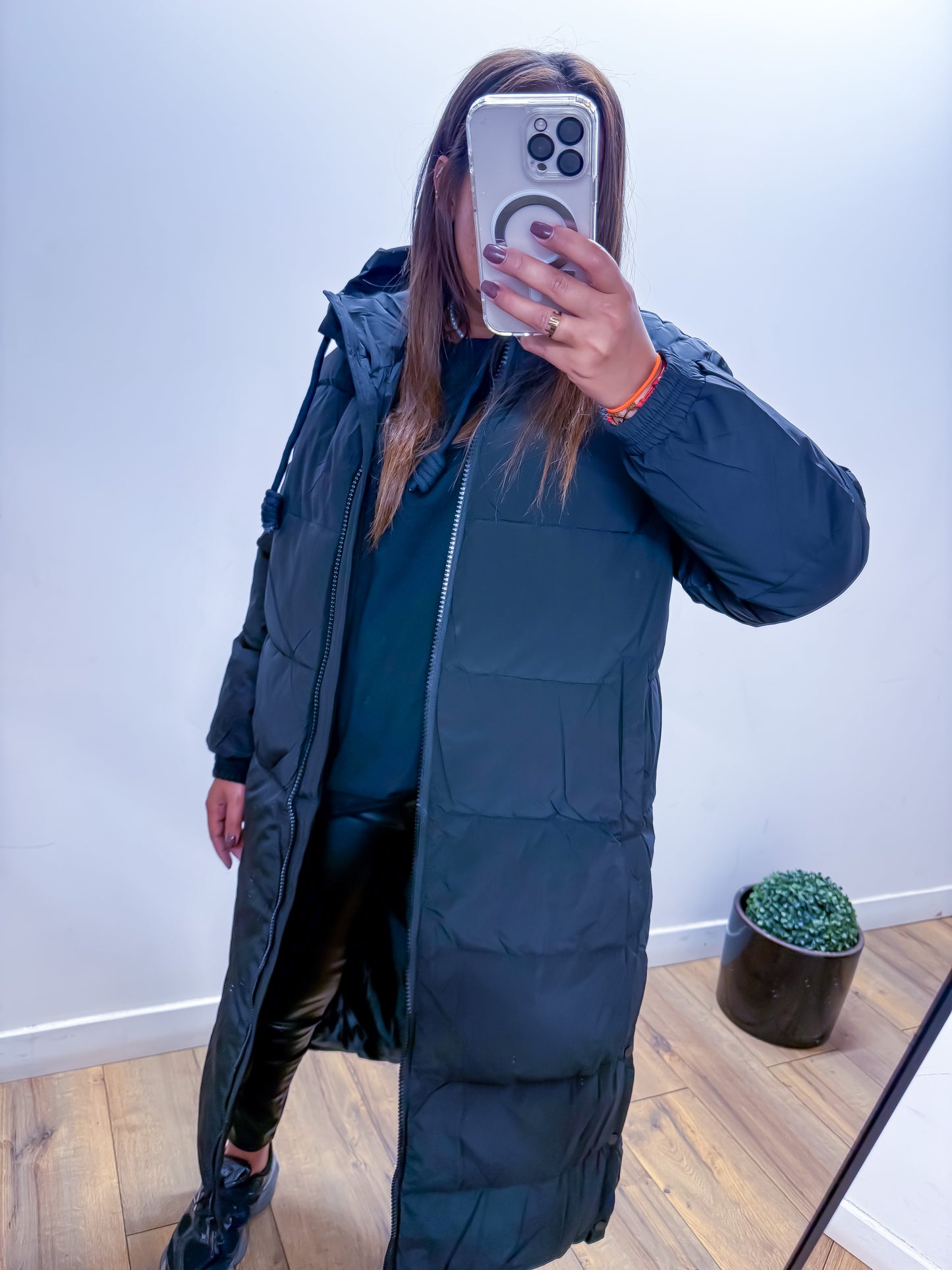 Puffer Black Ultra Long