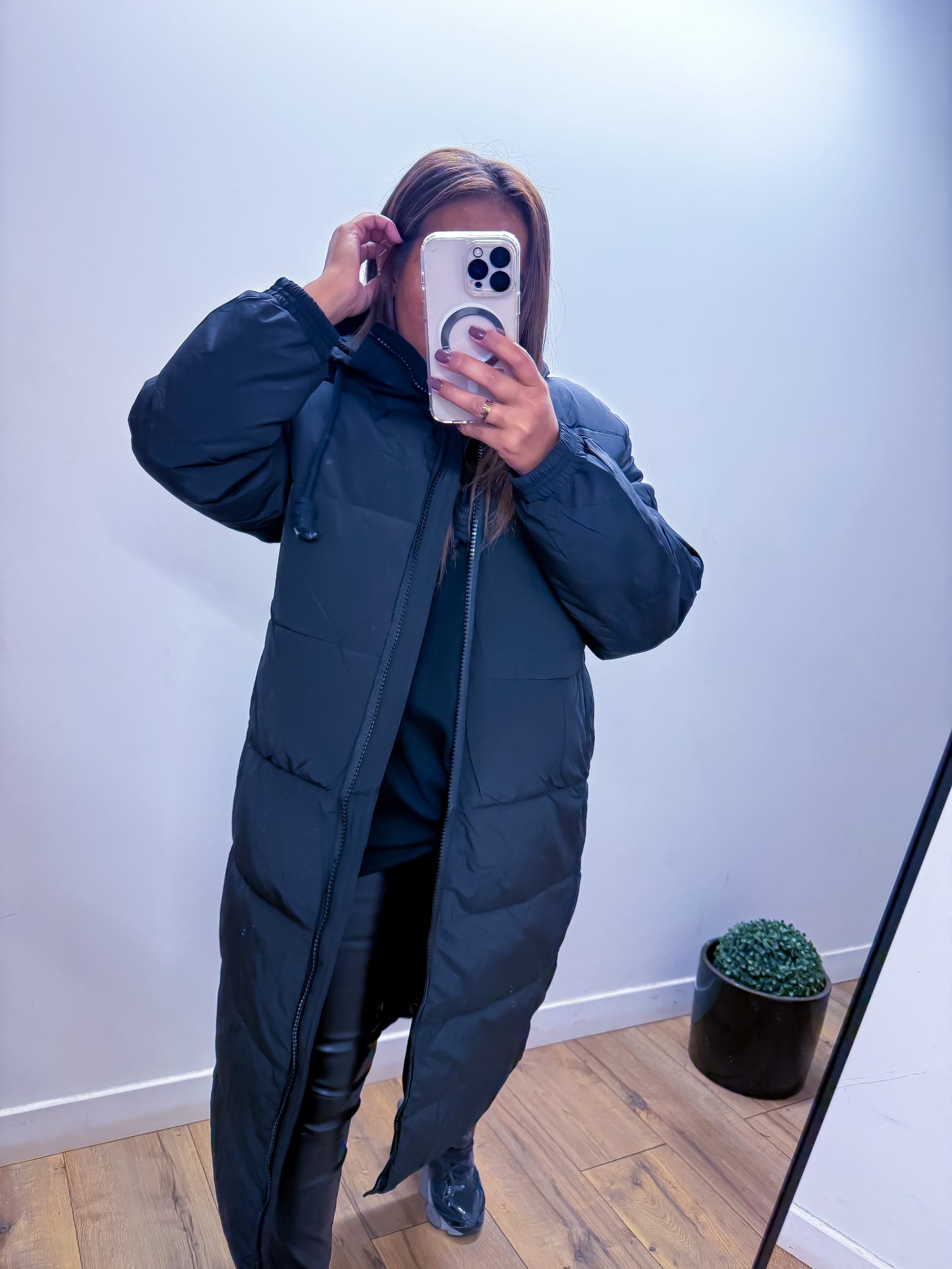 Puffer Black Ultra Long