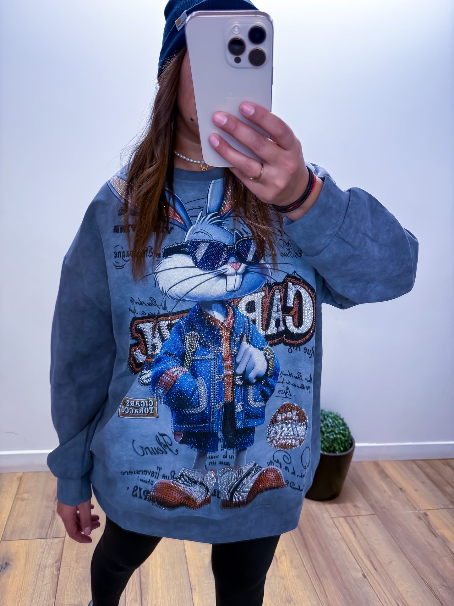 Hoodie Void Cocoon - Gris