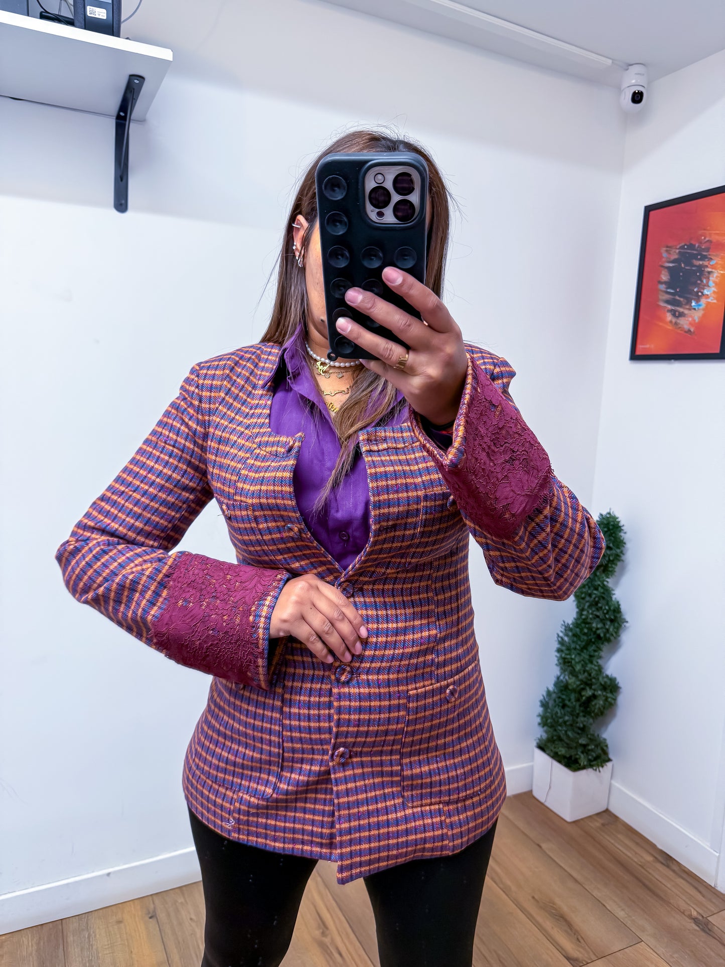 Blazer Dentelle Chic