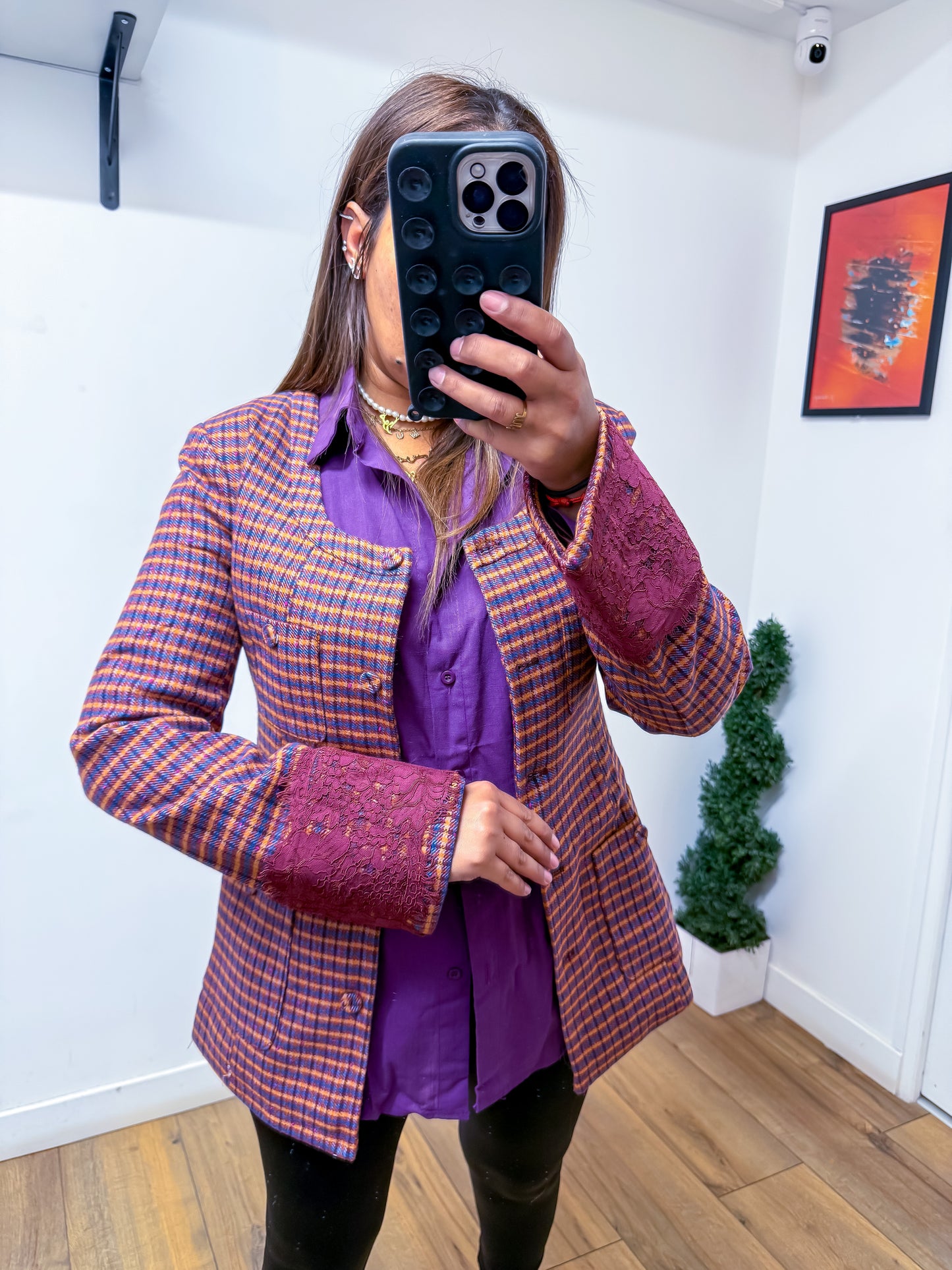 Blazer Dentelle Chic