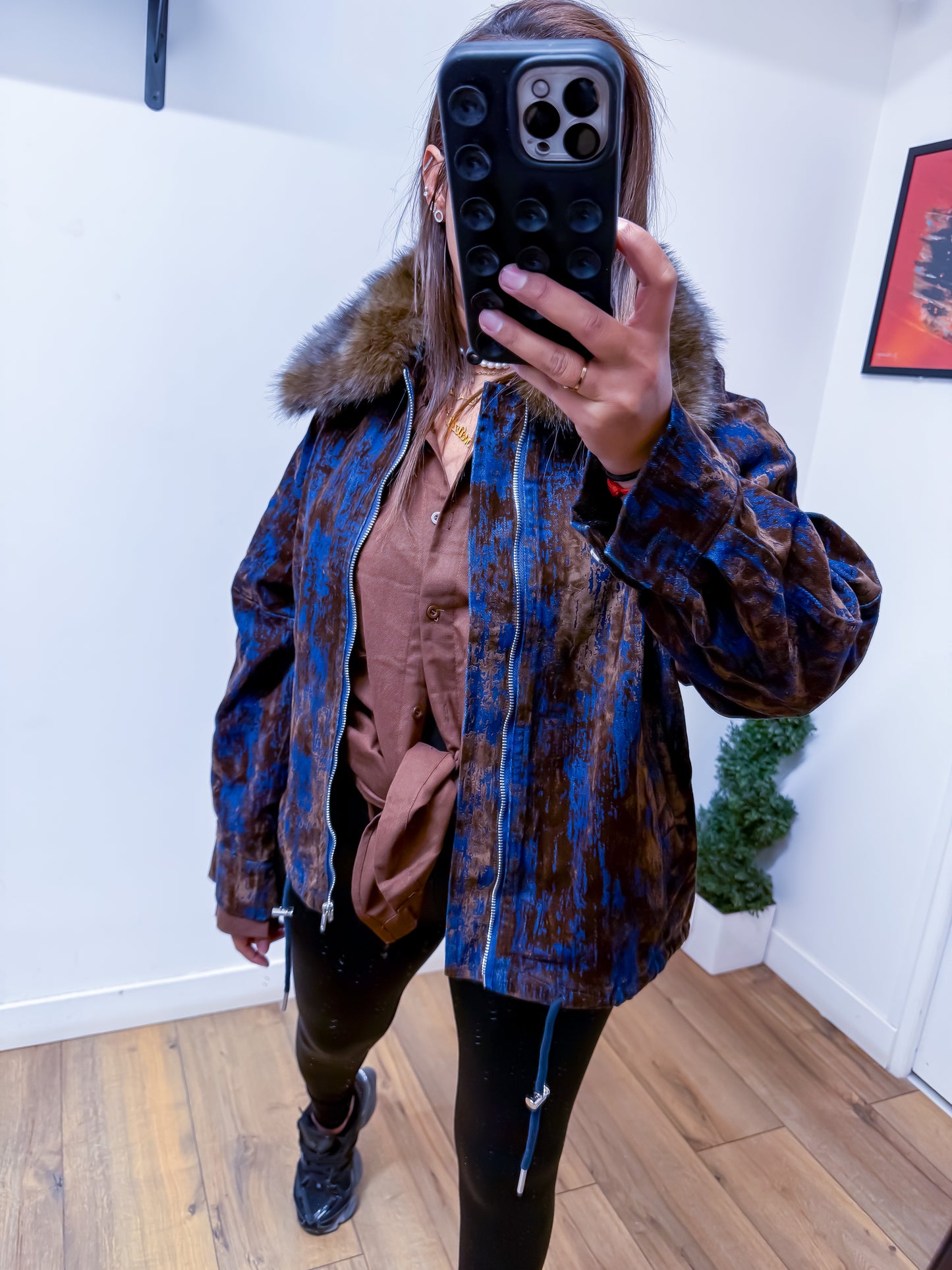 Parka Velours Précieux