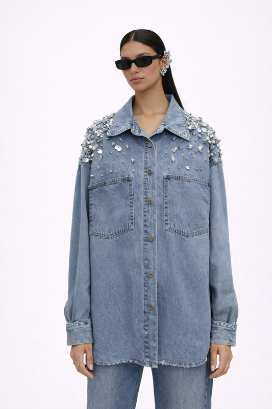 Constellation Denim ornée