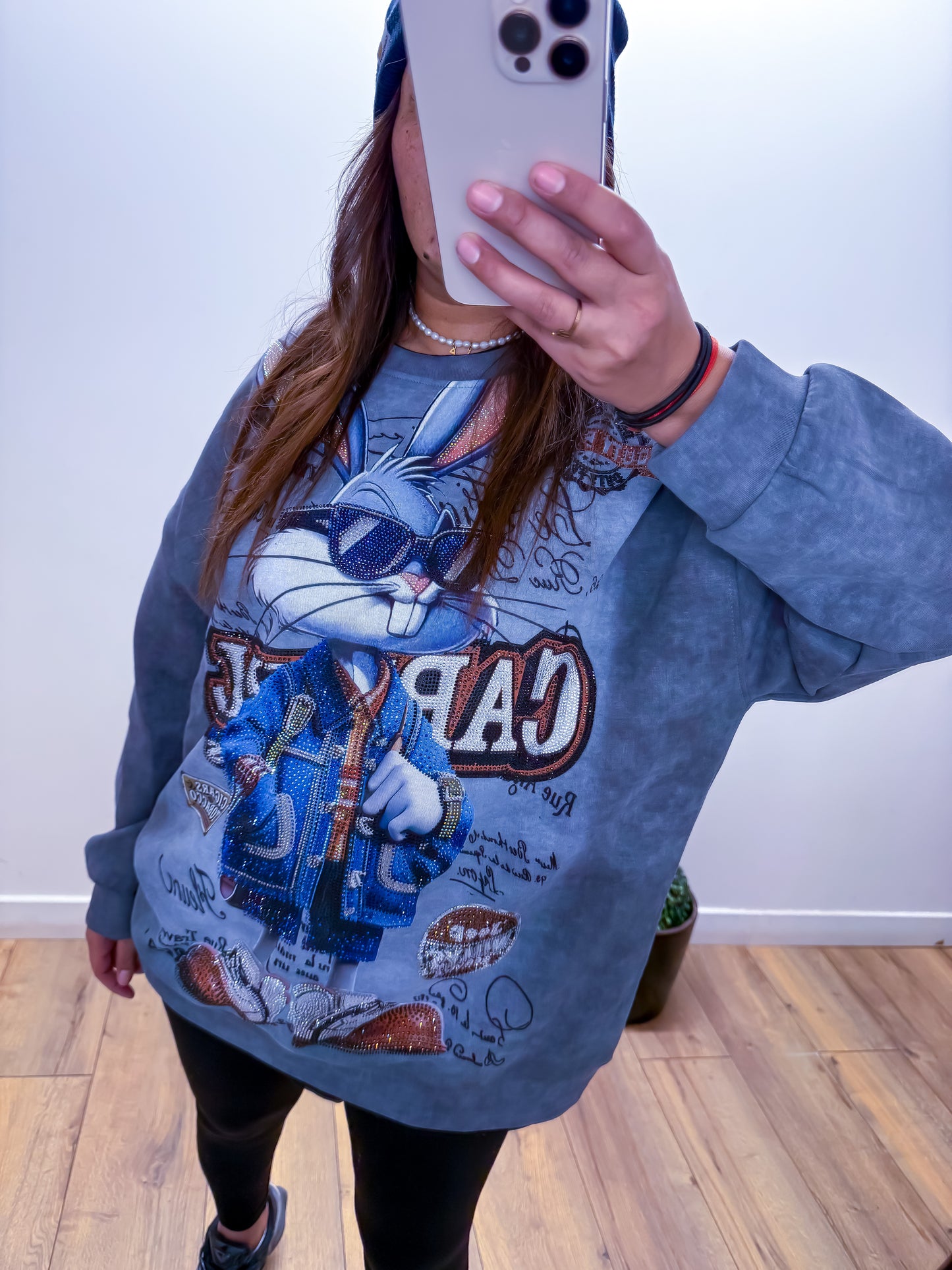 Hoodie Void Cocoon - Gris